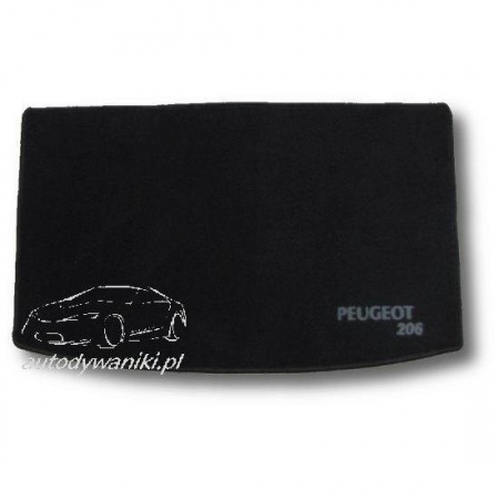 Dywanik bagażnika Premium Peugeot 206 Heathback