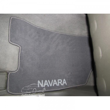 Dywaniki Welurowe Premium Nissan Navara LE 07-10r.