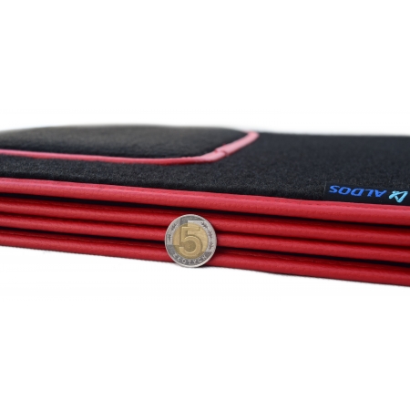 Dywaniki welurowe Dodge RAM 1500 Long 2013-2018r. w jakości SILVER - na Zamówienie kolory do wyboru