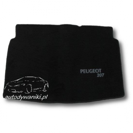 Dywanik Bagażnika Premium Peugeot 207 Hatchback