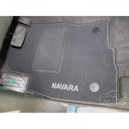 Dywaniki Welurowe Premium Nissan Navara (2010-)