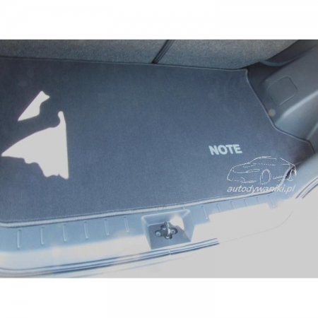 Dywanik bagażnika Premium Nissan Note 2006-2012r.
